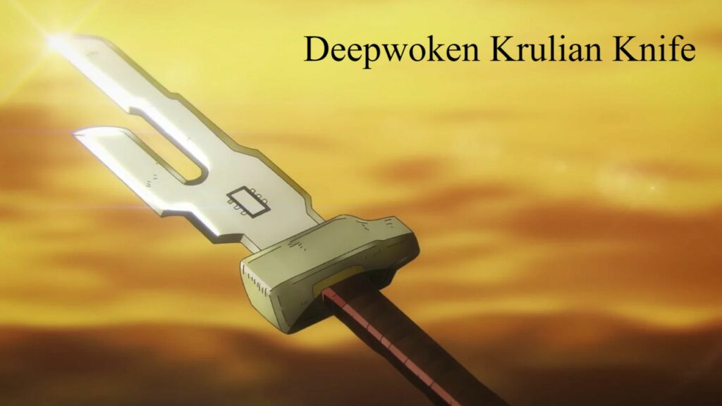 Anatomy of the Deepwoken Krulian Knife