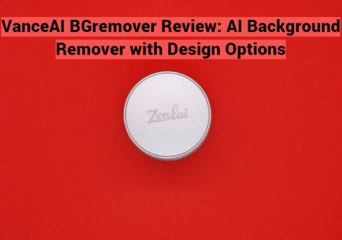 VanceAI BGremover Review: AI Background Remover with Design Options